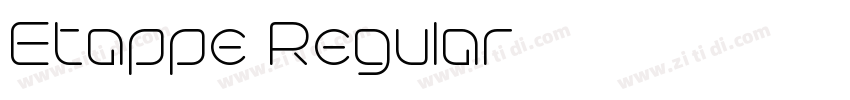Etappe Regular字体转换 Etappe Regular字体转换